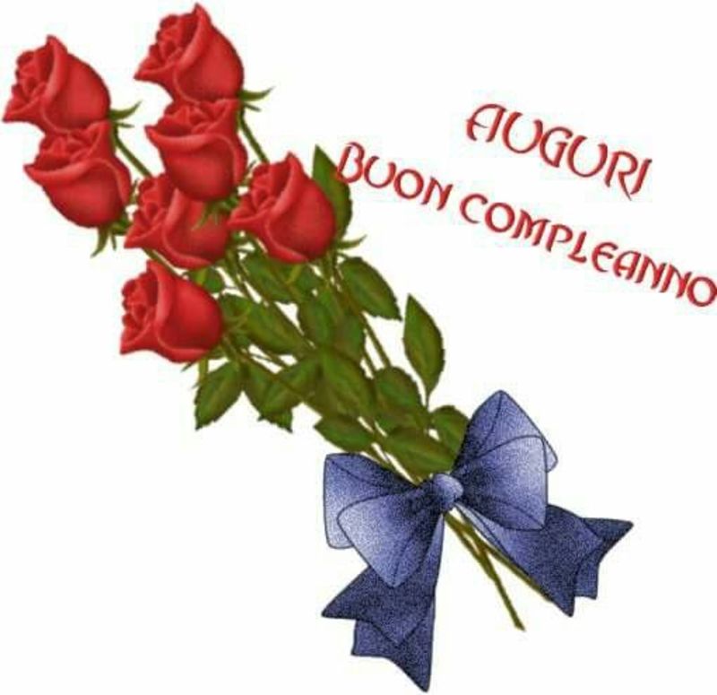 Auguri Buon Compleanno Rose Rosse Bellissimeimmagini It