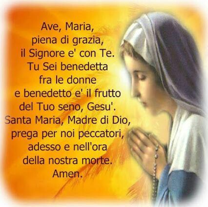 Ave o Maria preghiere bellissime da condividere