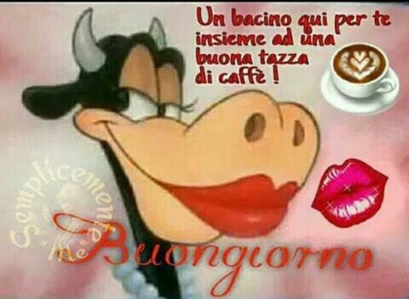 Belle immagini con Buongiorno con cartoni animati 6487