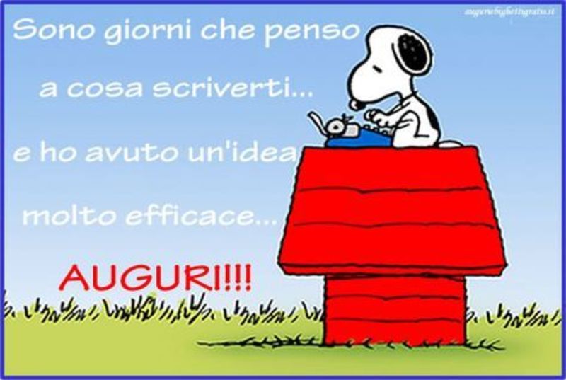 Buon Compleanno Snoopy (1)