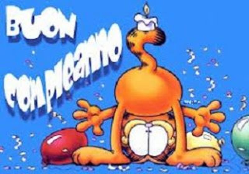 Buon Compleanno con Garfield