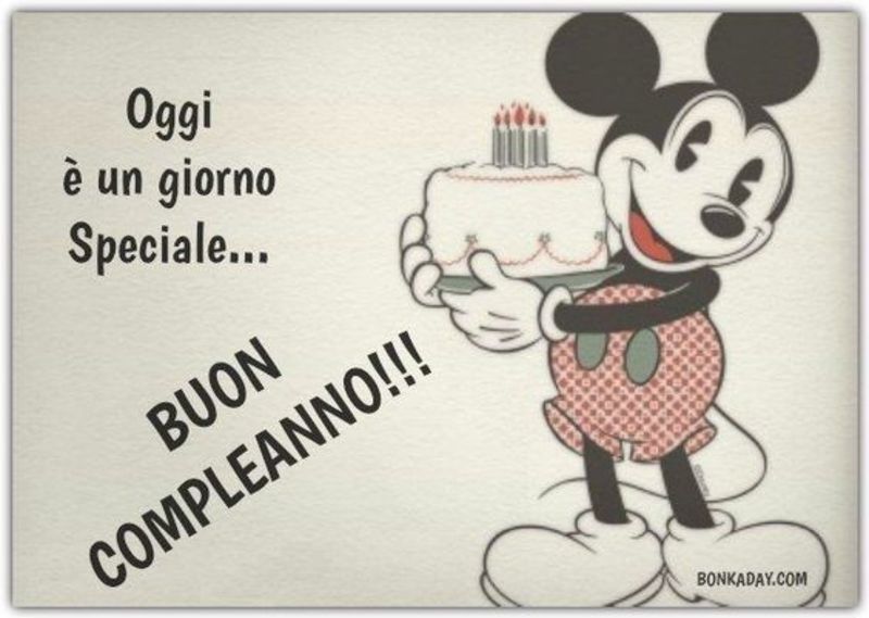 Buon Compleanno con Topolino