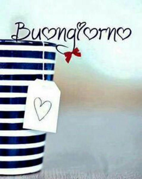 Buongiorno con cuoricini immagini da mandare gratis