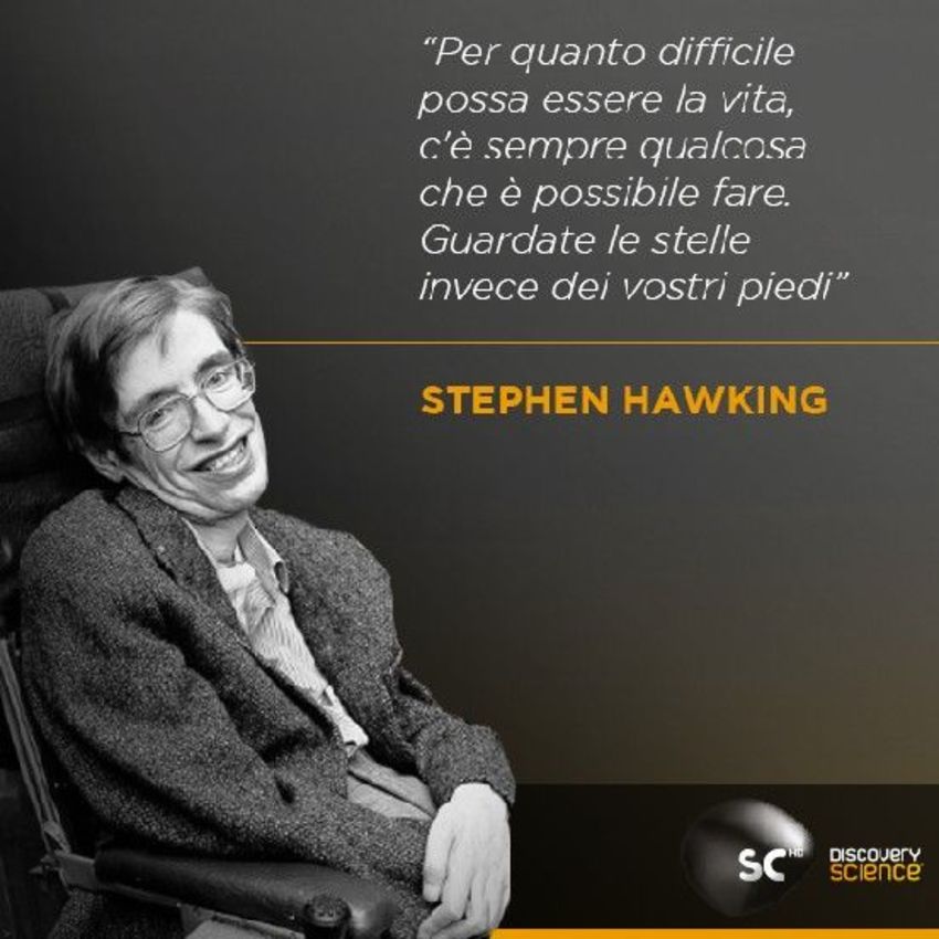 Citazioni motivazionali di Stephen Hawking