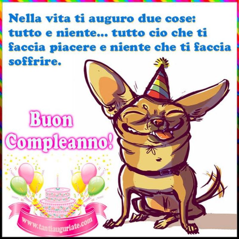 Immagini Auguri Compleanno con cagnolini (3)