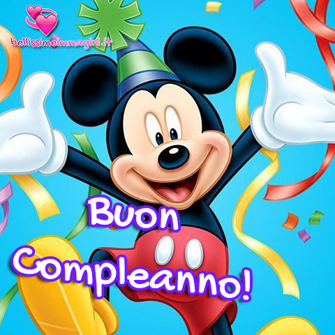 Immagini Frasi Auguri Buon Compleanno Topolino Nuove Bellissimeimmagini It