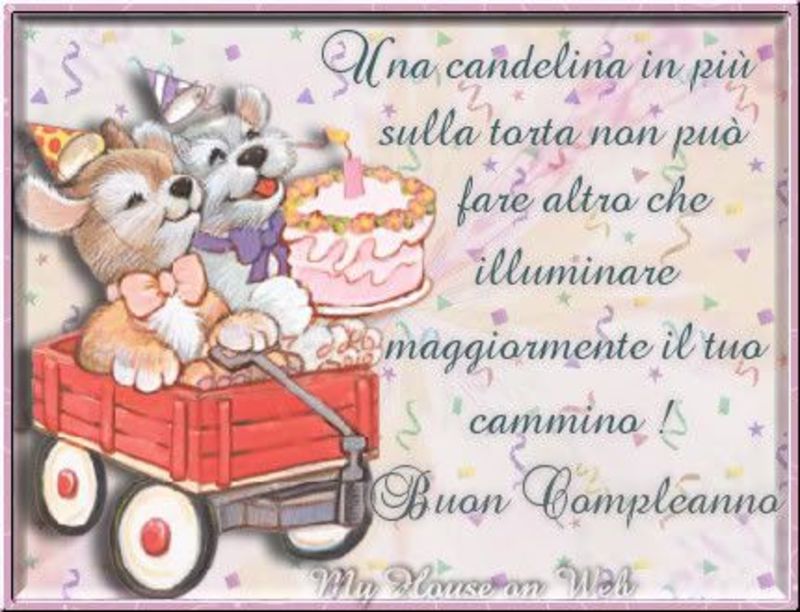 Immagini Frasi Auguri Buon Compleanno dolci con orsetti (2)