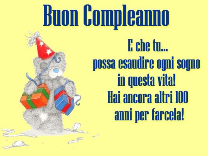 Immagini Frasi Auguri Buon Compleanno dolci con orsetti (4)