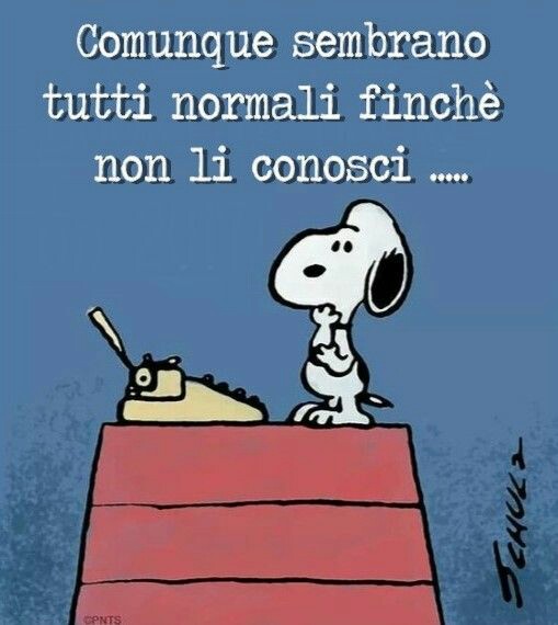 Immagini da ridere con Snoopy comunque sembrano tutti normali