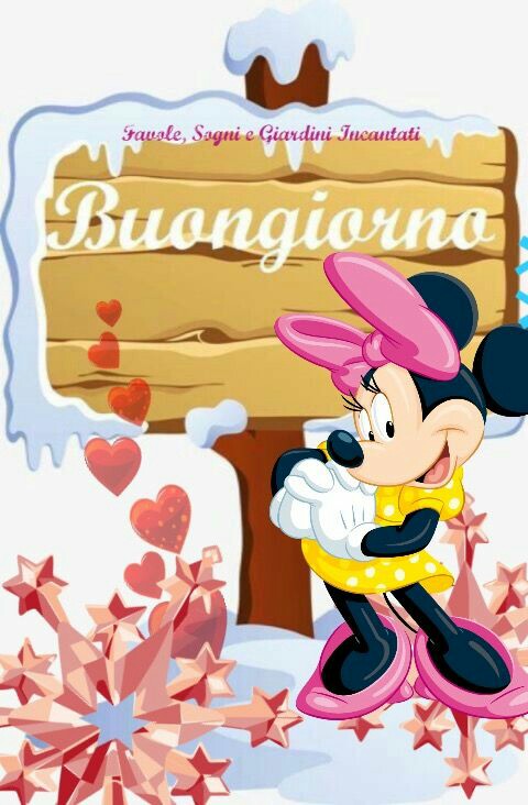 Immagini del Buongiorno con Disney Minnie