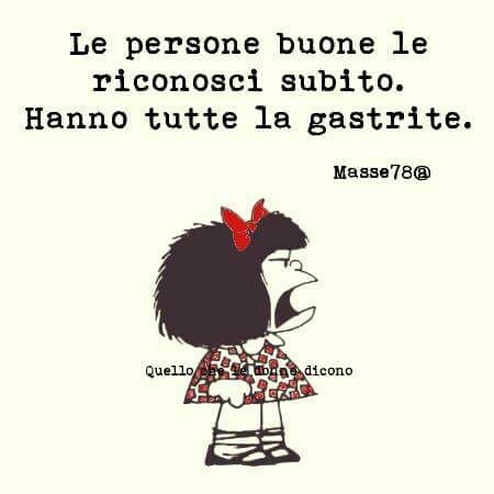 Immagini divertenti Mafalda le persone buone