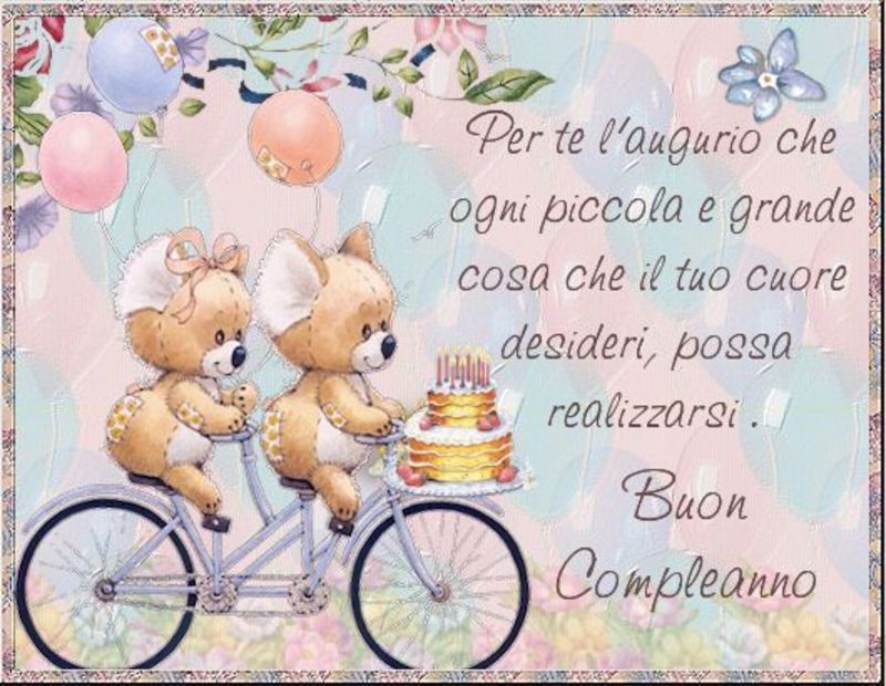 Immagini dolci per Buon Compleanno