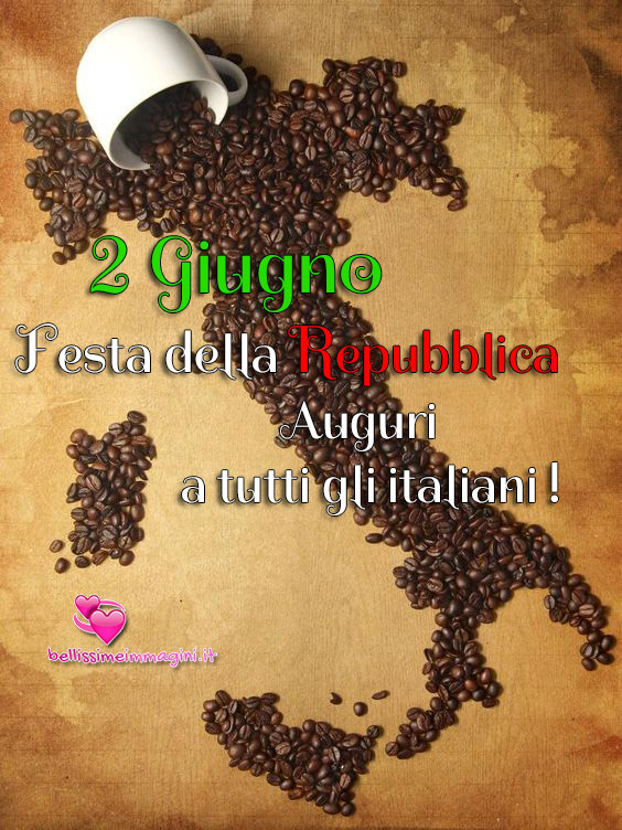 Immagini nuove auguri Festa della Repubblica 2 Giugno