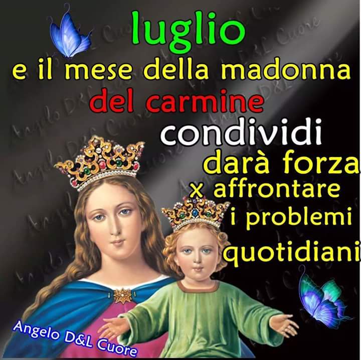 La Madonna del Carmine da condividere gratis