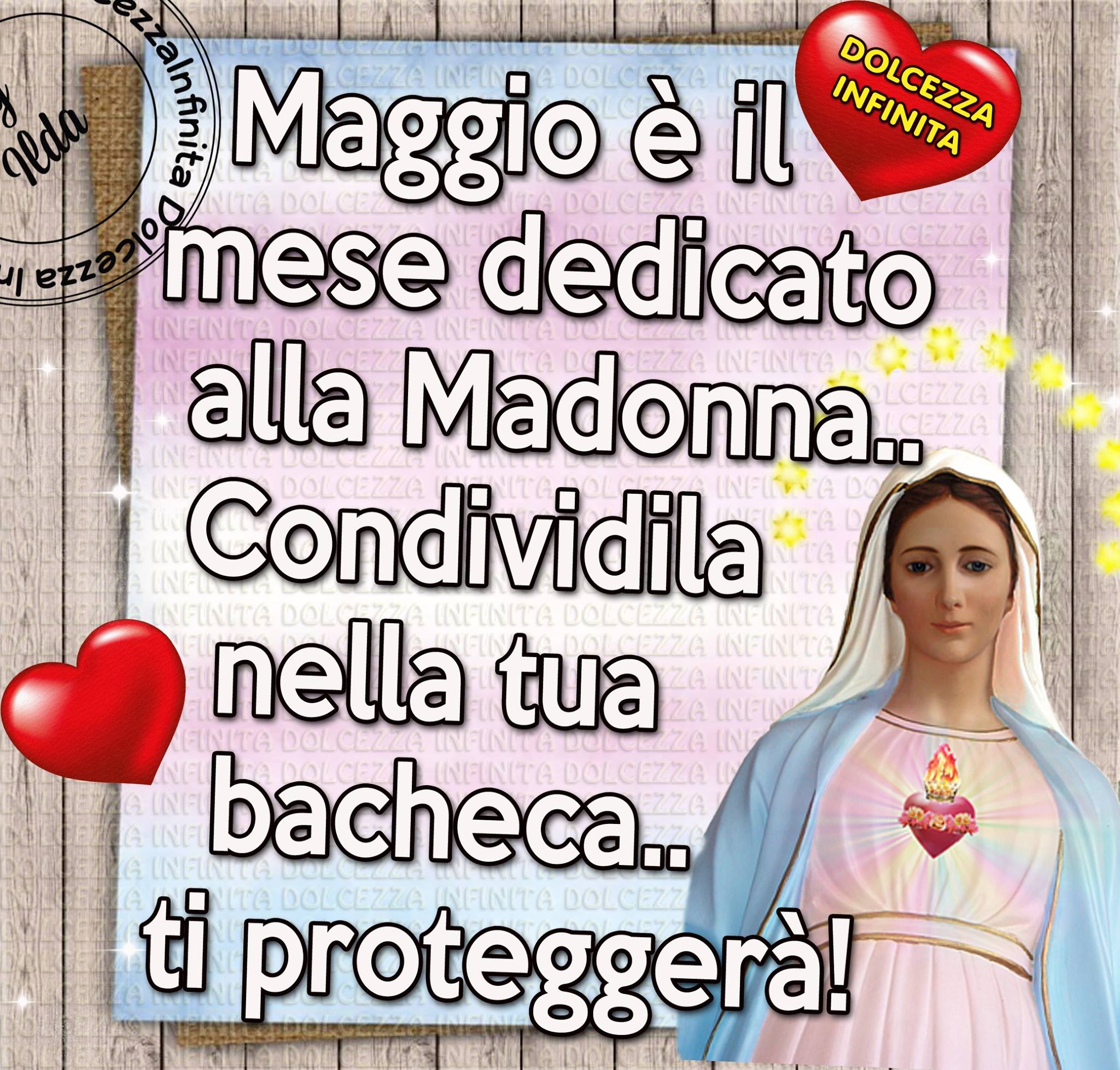 Madonna da condividere sulla bacheca Facebook o Stato Whatsapp