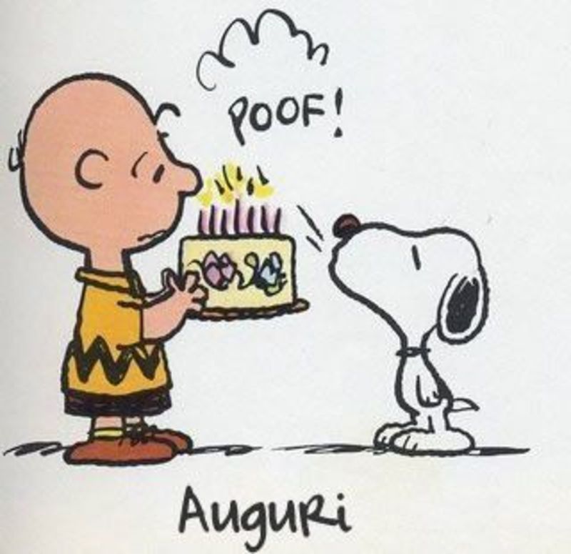 Tanti Auguri con Snoopy