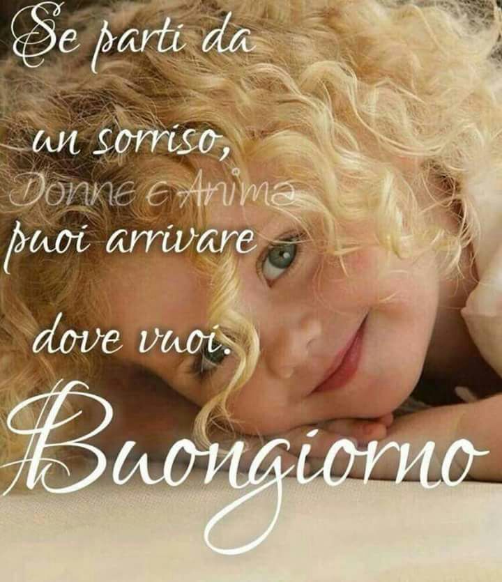 Un gioioso Buongiorno a tutte voi amiche e amici