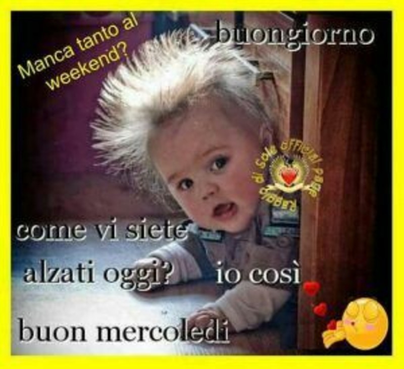 Buon Mercoledi Con I Bambini 1 Bellissimeimmagini It