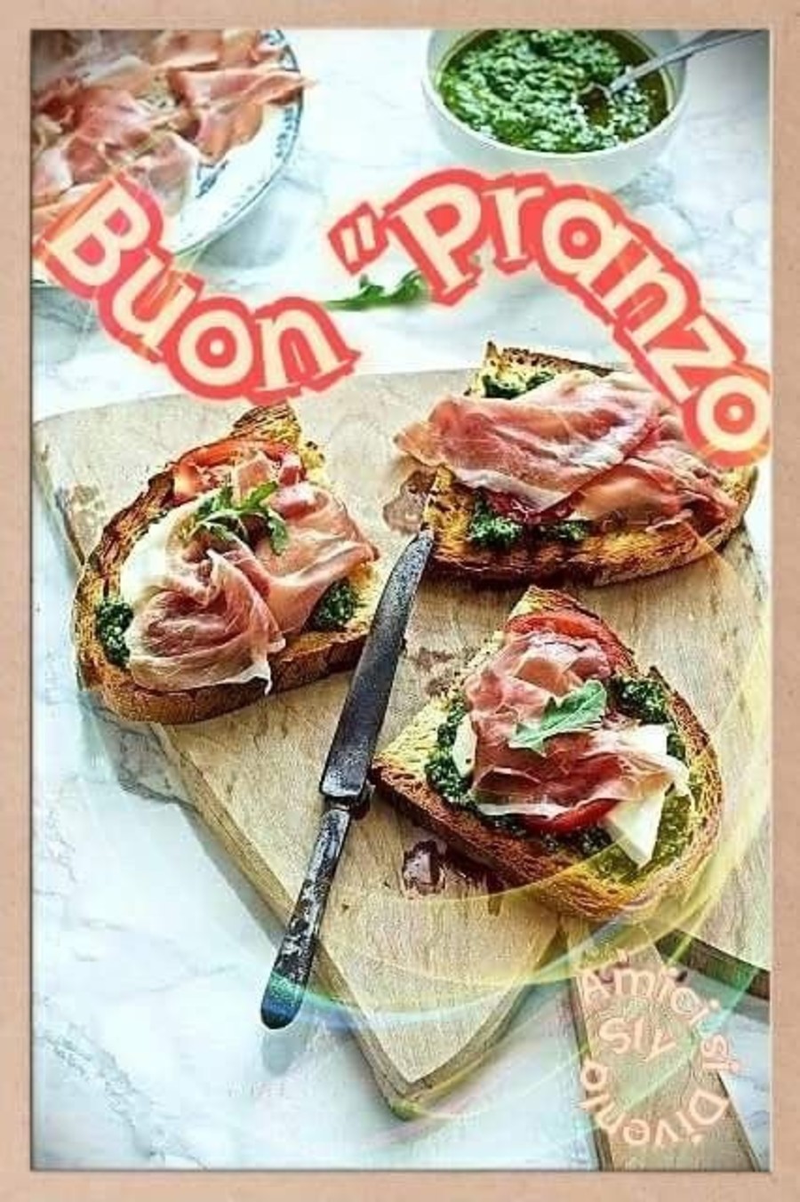 Buon Pranzo amico