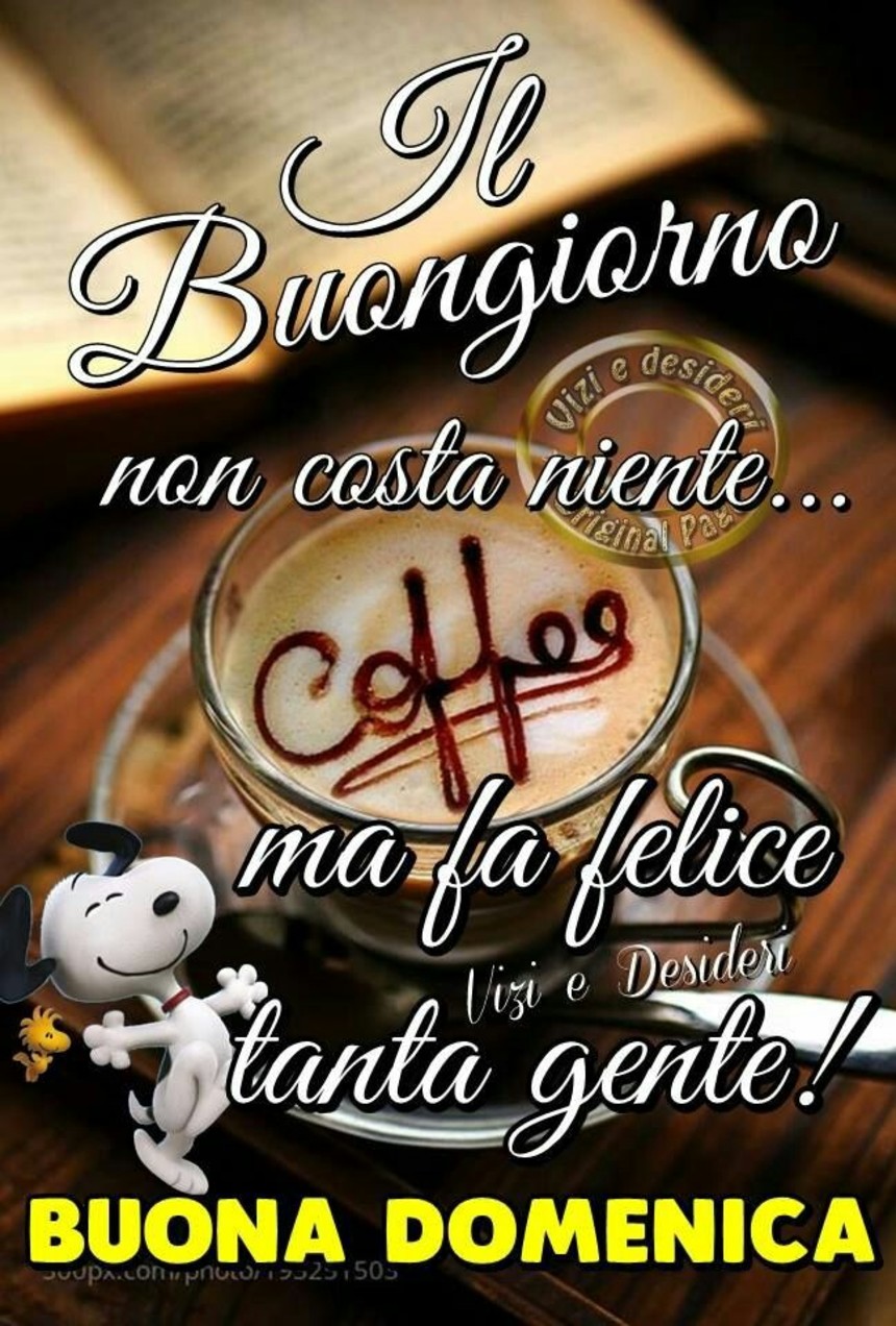 Buona Domenica Col Caffe Giorno Dopo Giorno 1 Bellissimeimmagini It