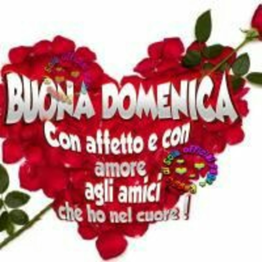 Buongiorno Buona Domenica teneri d'amore 2