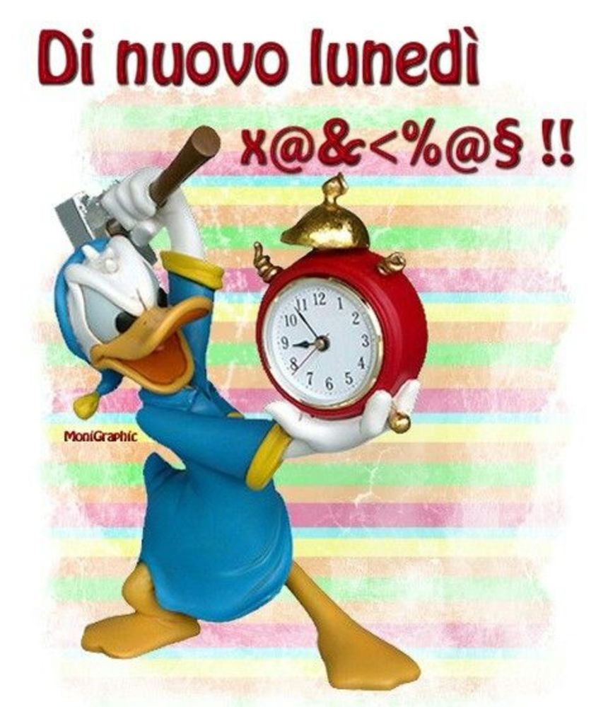 Immagini Buon Lunedì Buongiorno Paperino (1)