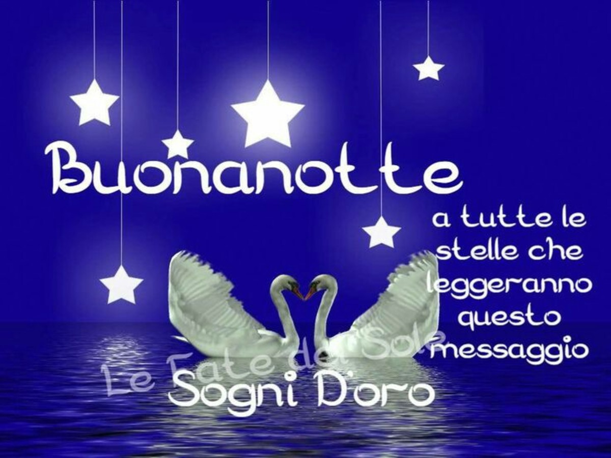 Immagini Buonanotte con le stelle stelline (2)