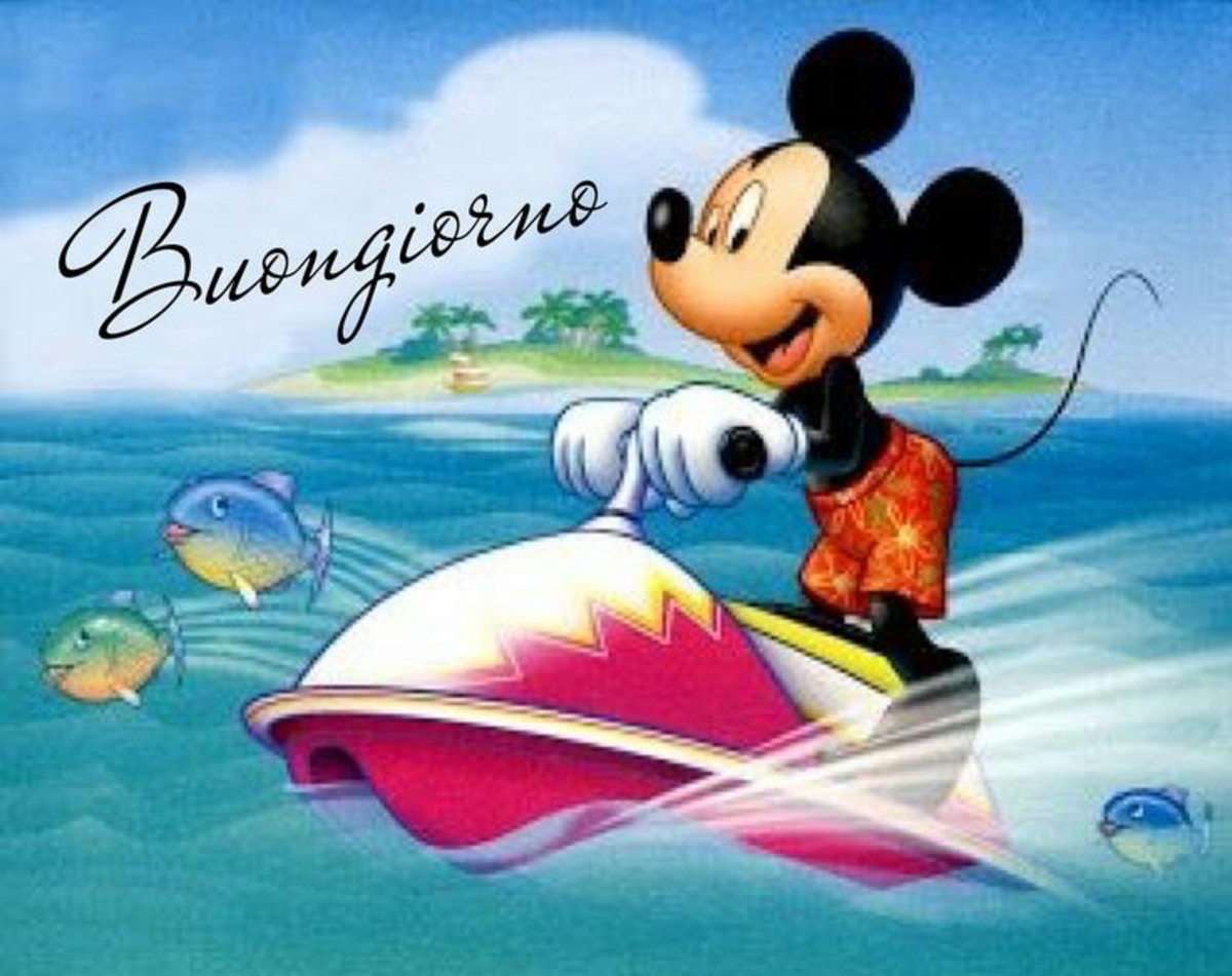 Immagini Frasi Buongiorno estate Disney (3)