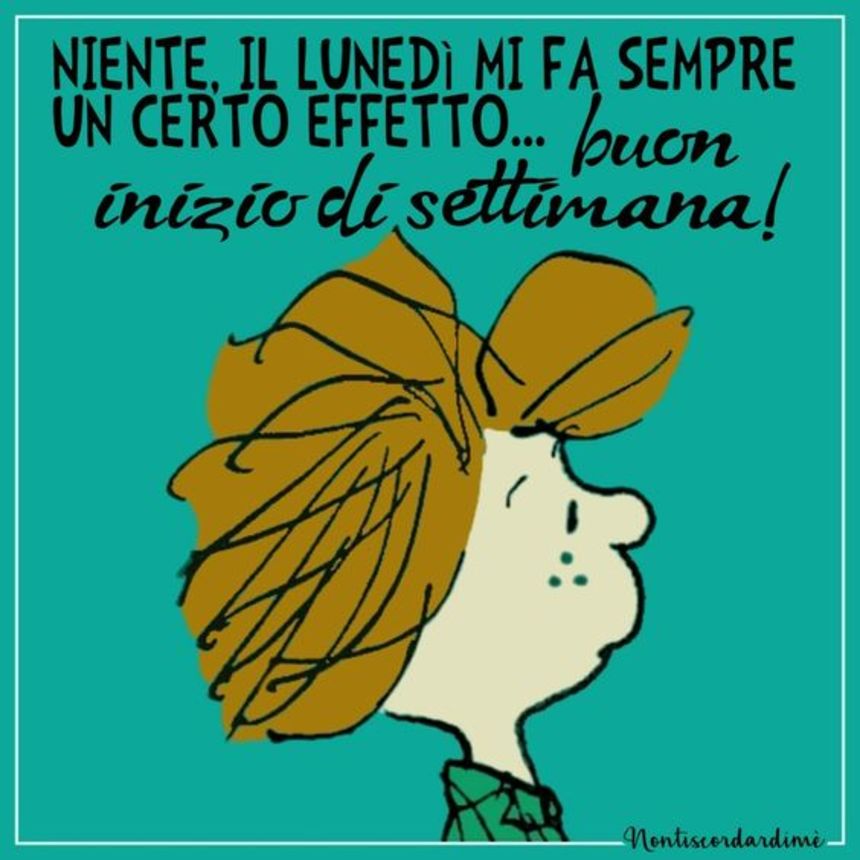 Immagini bellissime Buon Lunedì con Snoopy (1)