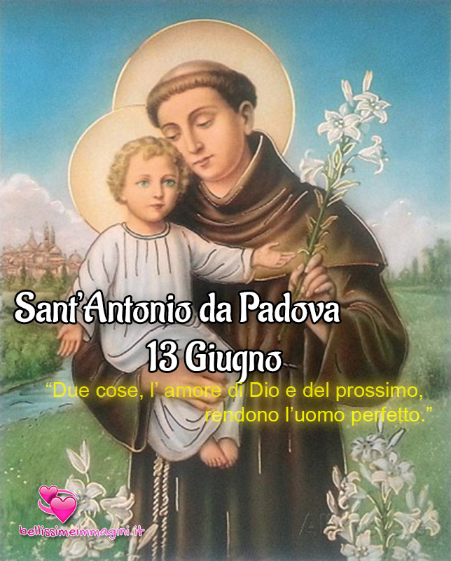 Sant'Antonio da Padova immagini bellissime da condividere gratis