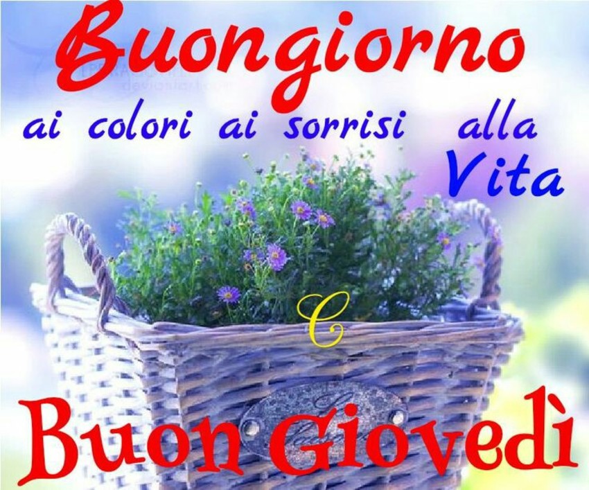 Bellissime immagini per Buon Giovedì 3775