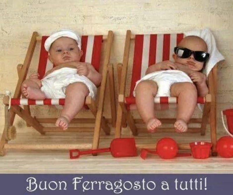 Buon Ferragosto con i bambini