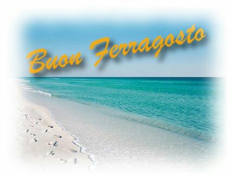 Buon Ferragosto spiaggia