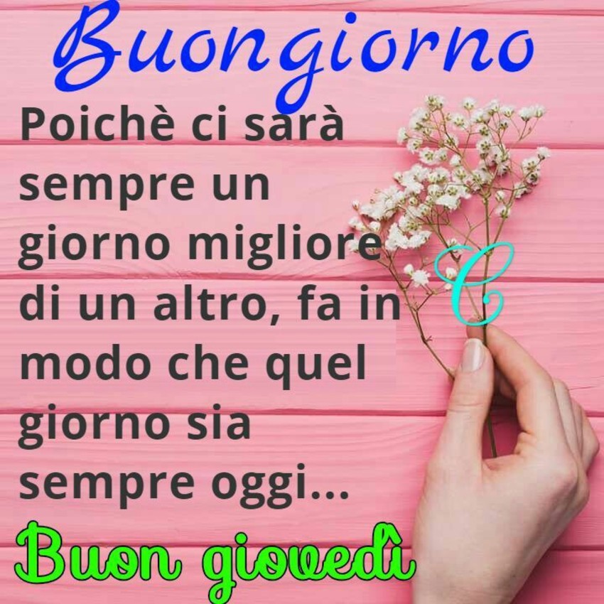 Buon Giovedì a tutti immagini 6373