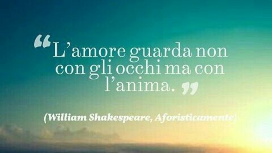 Citazioni d'amore William Shakespeare