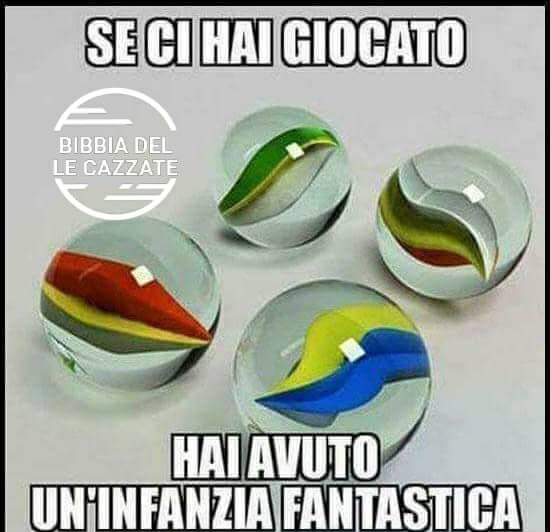 Immagini da condividere come eravamo nostalgia le biglie