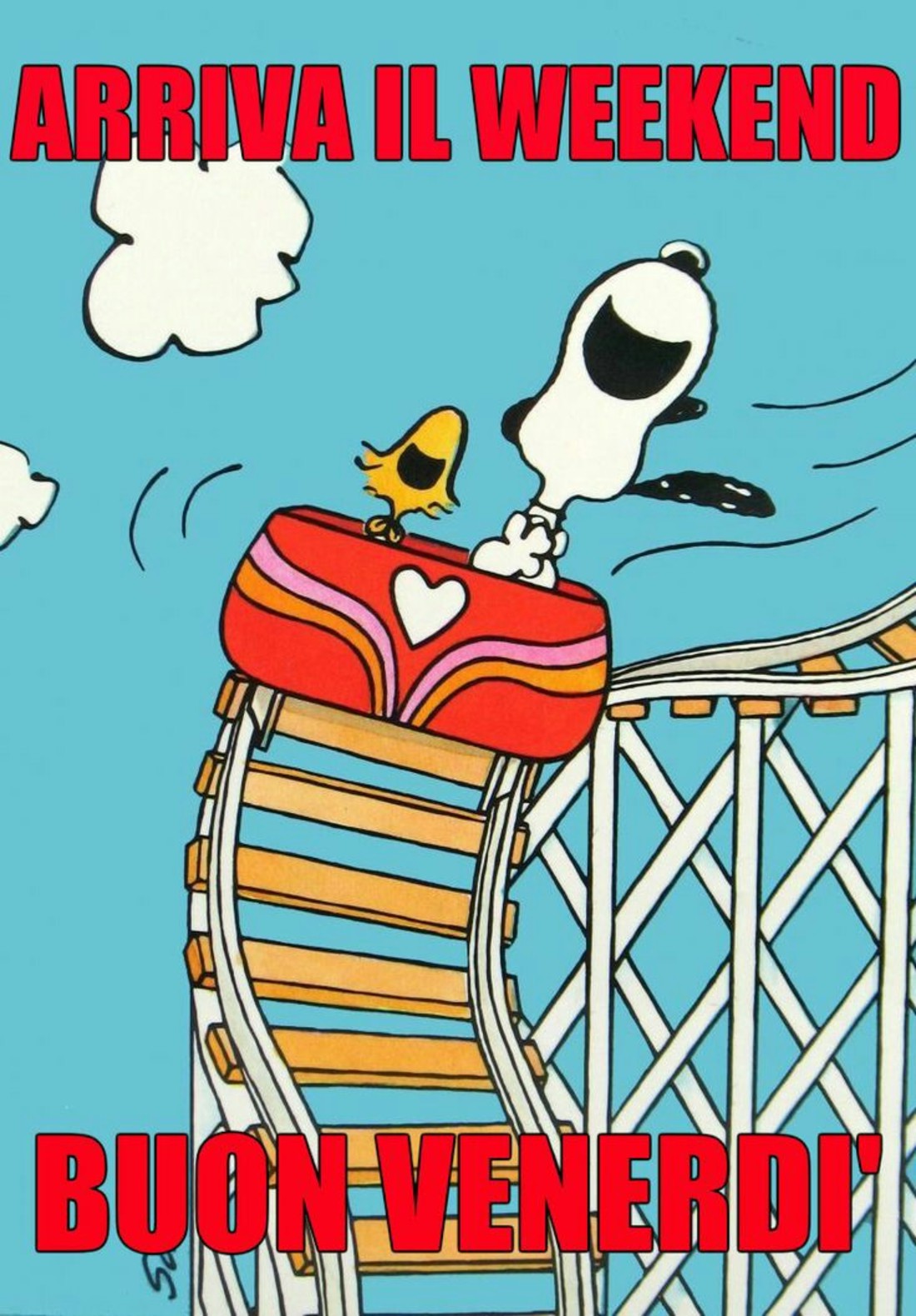 Arriva il Weekend Buon Venerdì Snoopy