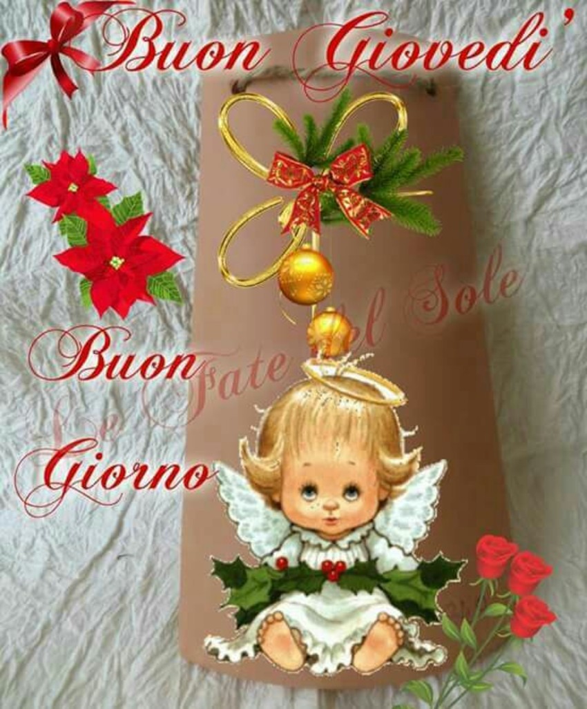 Buon Giovedì con angioletto