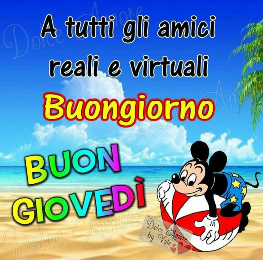 Buon Giovedì estivo