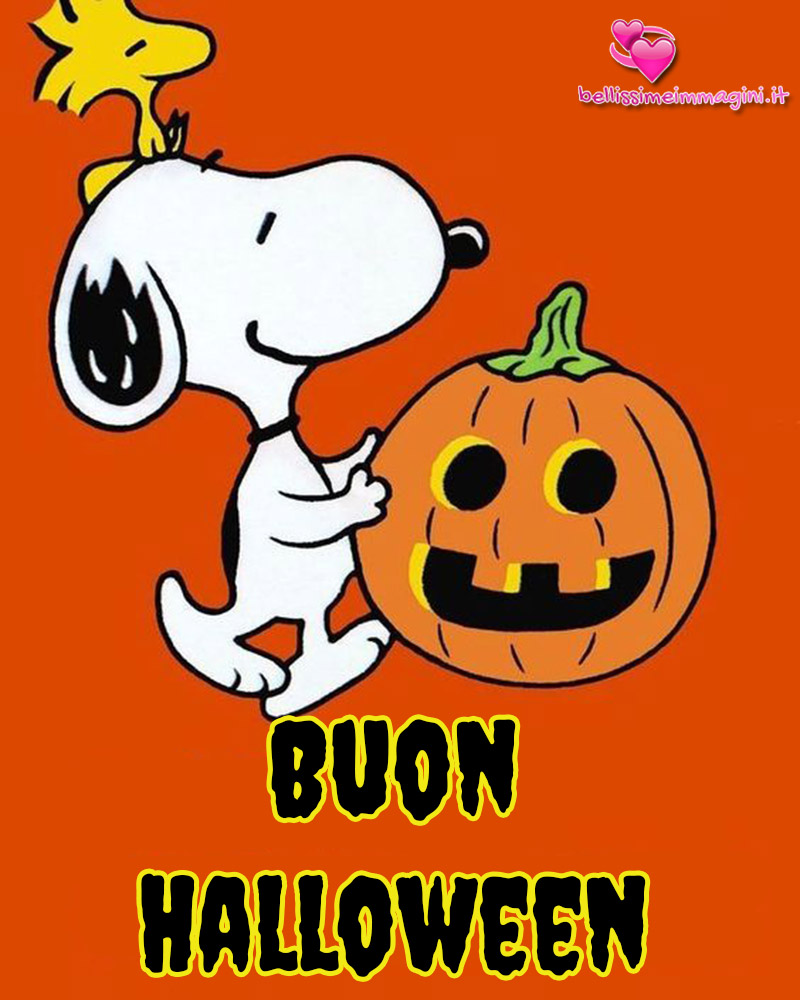 Buon Halloween Snoopy bellissime immagini nuove