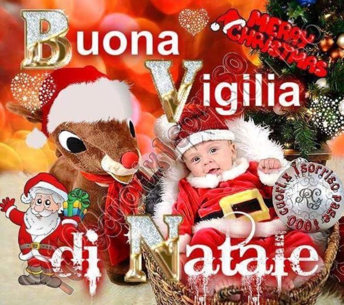 Auguri per Vigilia di natale