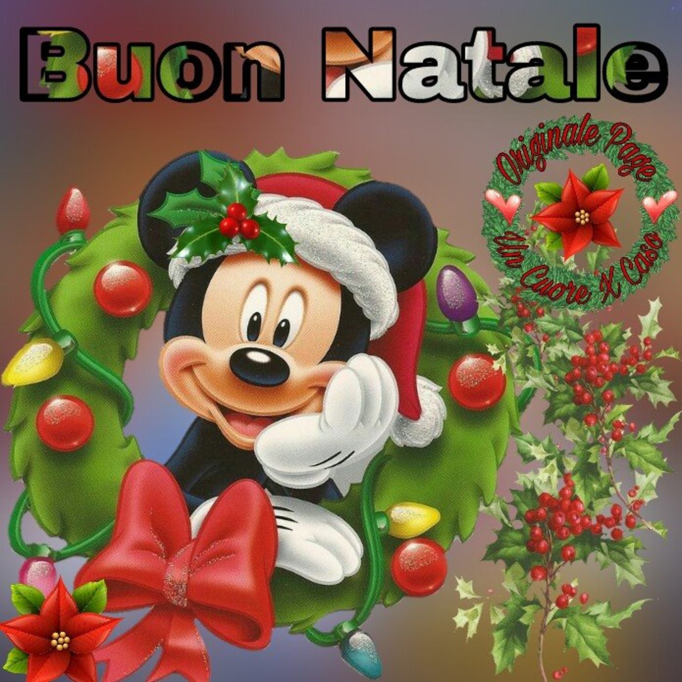 Buon Natale immagini Disney