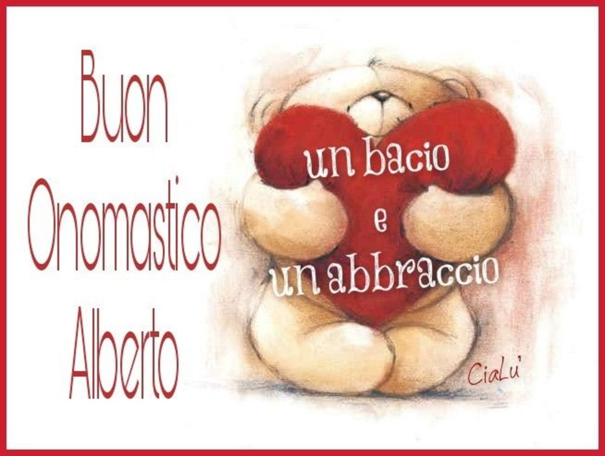 Buon Onomastico Alberto