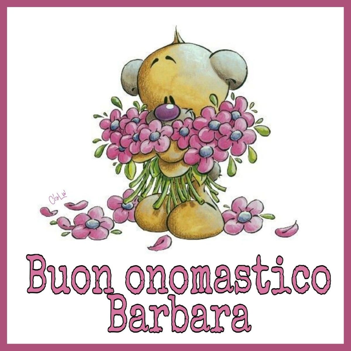 Buon Onomastico Barbara 2