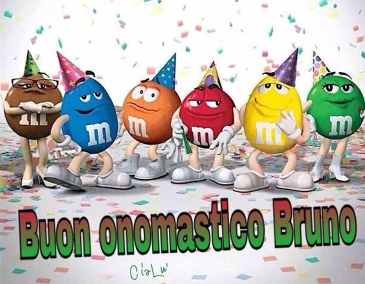 Buon Onomastico Bruno 2