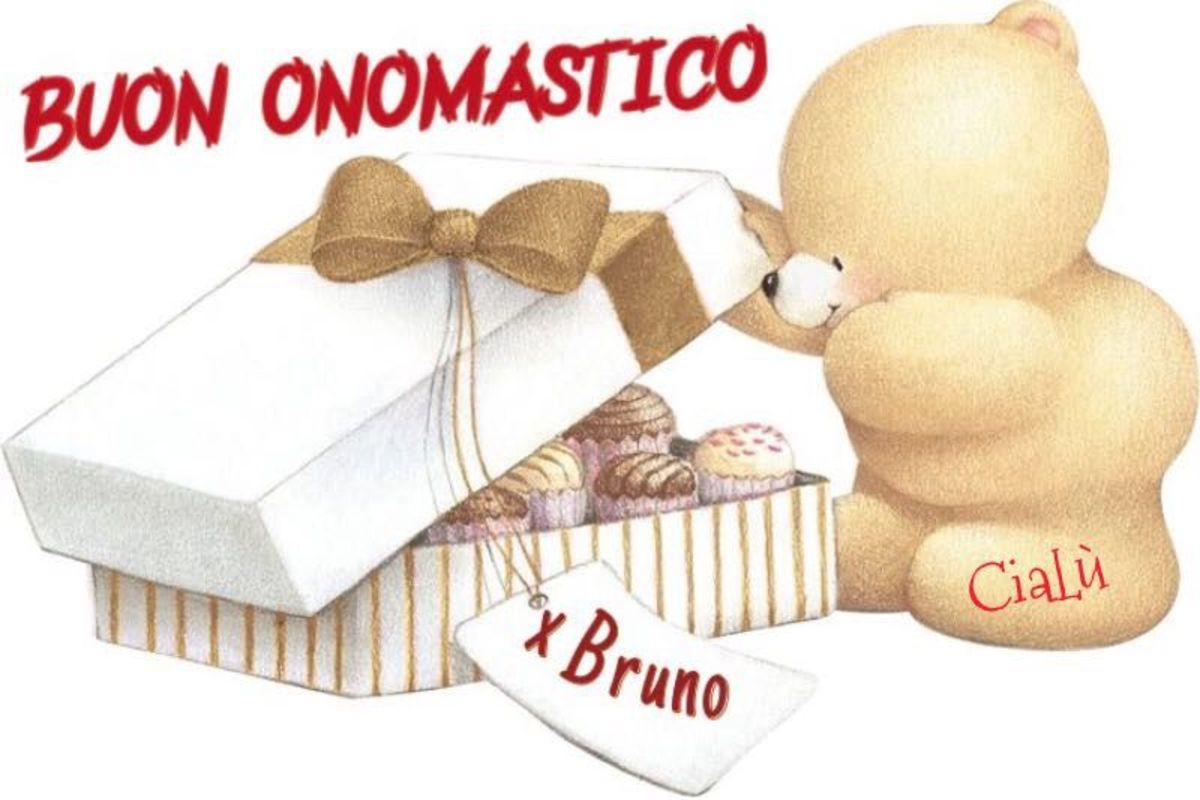 Buon Onomastico Bruno