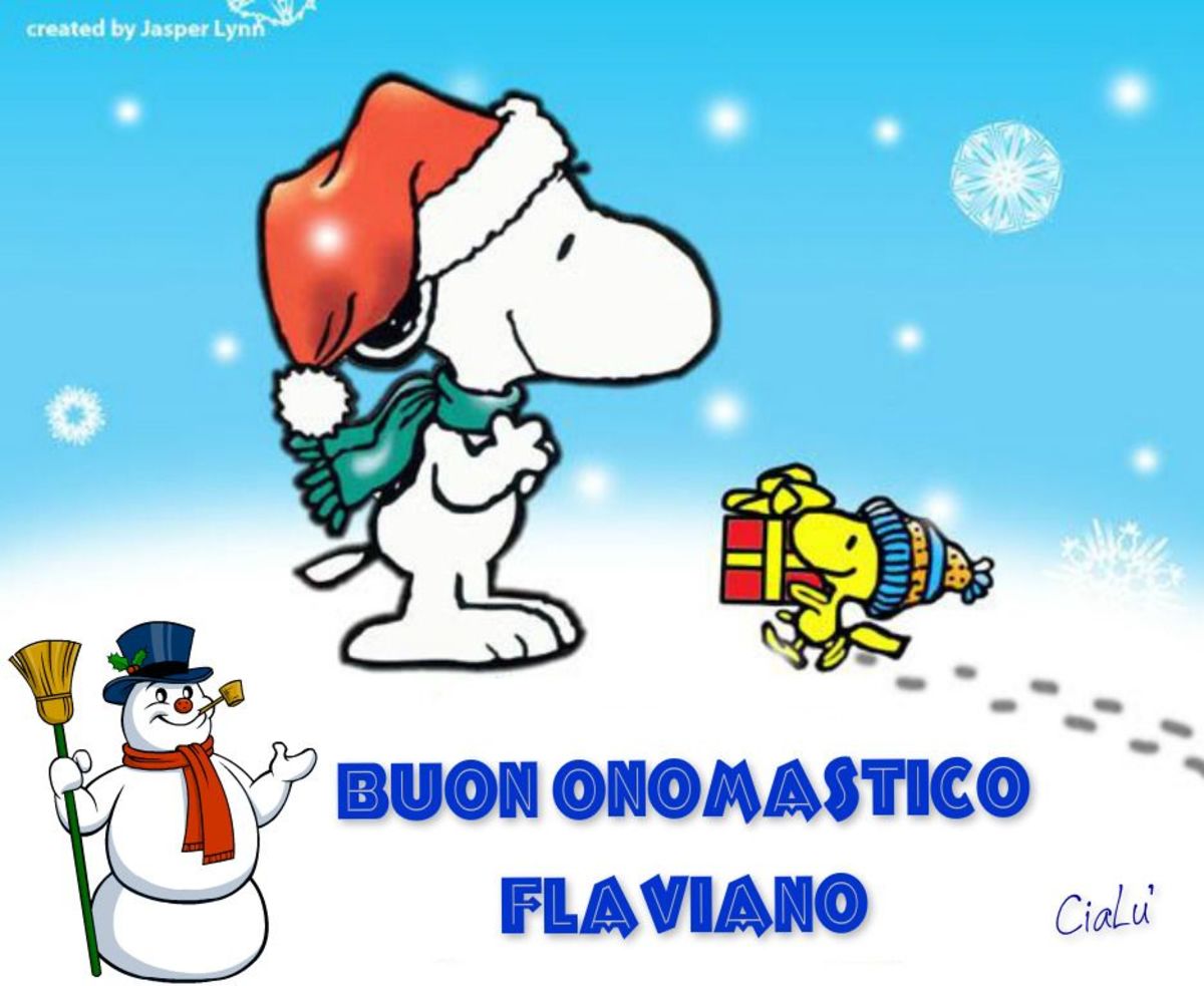 Buon Onomastico Flaviano 2
