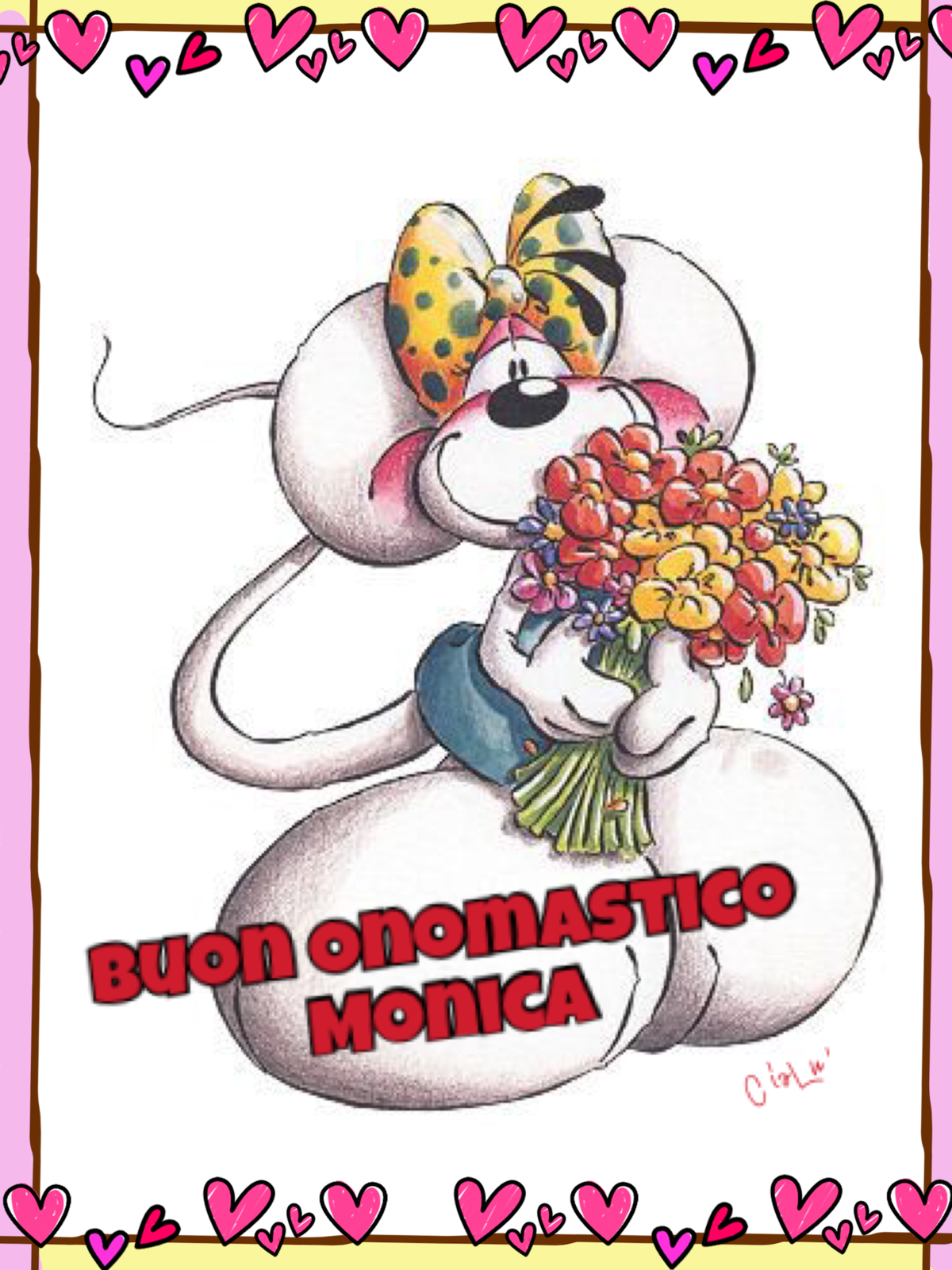 Buon Onomastico Monica Bellissimeimmagini It