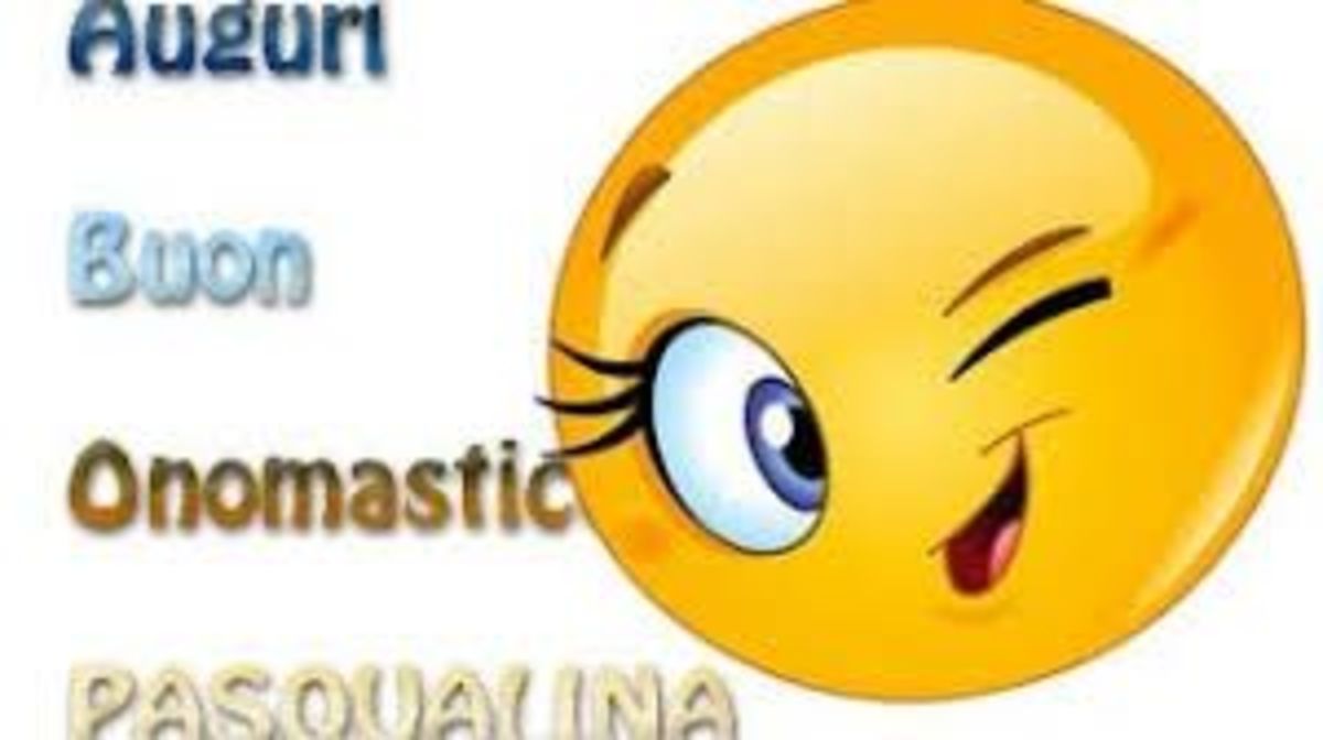 Buon Onomastico Pasqualina