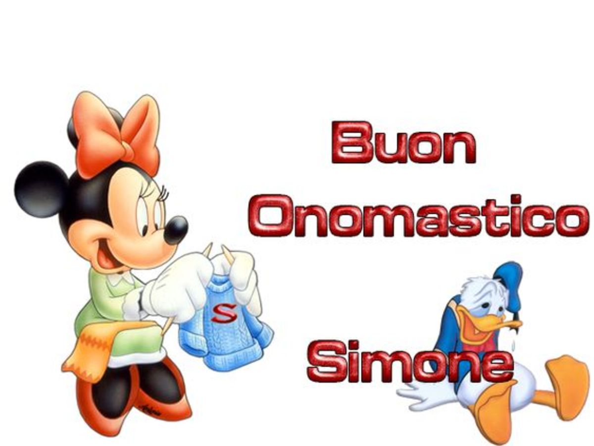 Buon Onomastico Simone